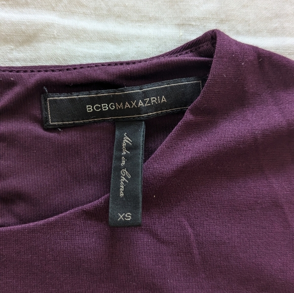 BcbgMaxAzria peplum top - Picture 3 of 6